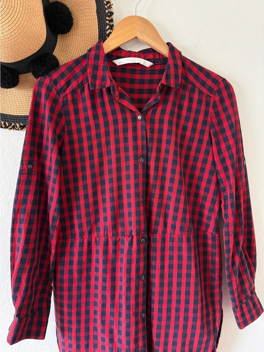 Zara buffalo plaid